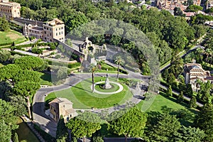 Vatican area from above