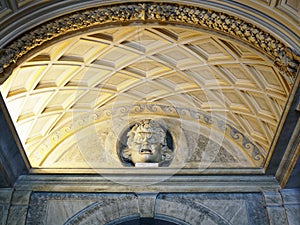 Vatican Ceiling, Bas Relief, Biblical Scene