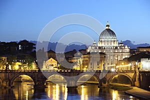 Vatican church at Night