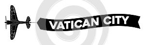 Vatican city advertisement banner