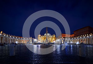 Vatican City (HolySee. St. Peter\'s Basil on Saint Peters