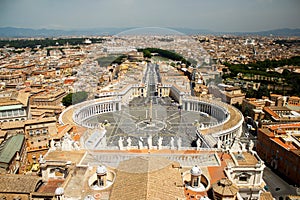 Vatican City Saint Peters Square - Rome, Italy