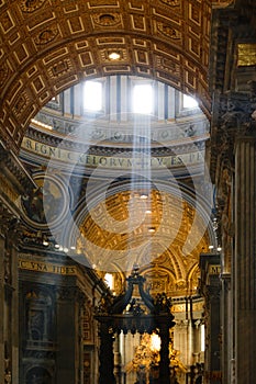 Vatican city, Vatican 19 JUN 2019 The St. Peter`s basilica