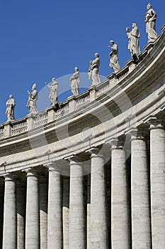 Vatican columns