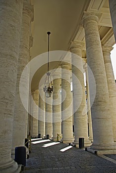 Vatican columns