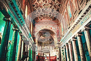 Vatican Galleries. Ancient, beautiful, incredible Rome