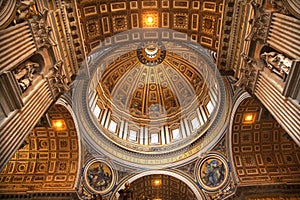 Vatican Inside Michelangelo's Dome Rome