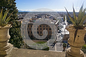 Vatican, ITALY - SEPTEMBER 6, 2016. St Paul`s Cathedral. The vie