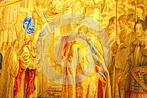 Vatican Museums - Gallery of Vatican. Rome.