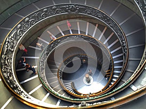 Vatican museums stairs