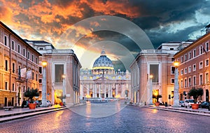 Vatican, Rome - Conciliazione street photo