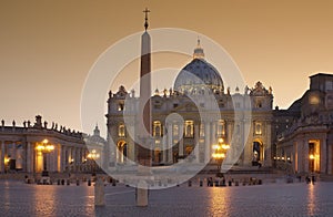 Vatican - St. Peters Basilica - Rome - Italy