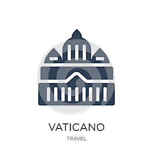 vaticano icon in trendy design style. vaticano icon isolated on white background. vaticano vector icon simple and modern flat