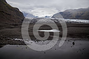 Vatnajokull glacier in Iceland