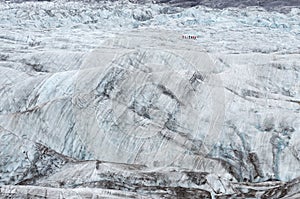 Vatnajokull glacier wild ice trekking