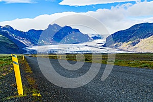 Vatnajokull, the largest glacier in Iceland