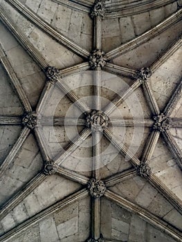 Vaulted ceiling - Norwich Cathedral - England