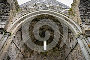 Vaulted Ceiling ofAbbey Ruins