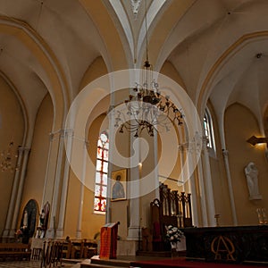 Vaults at the altarpiece