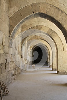 Vaults of the  Caravanasi