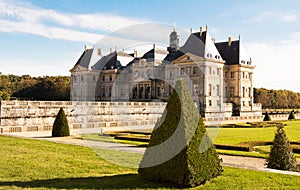 The Vaux -le -Vicompte castle