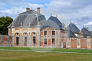 Vaux le Vicomte, France - august 23 2020 : the historical castle