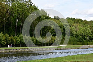 Vaux le Vicomte, France - august 23 2020 : the historical castle