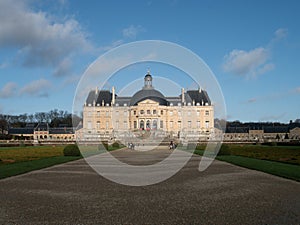 Vaux le Vicomte Palace near Paris in France