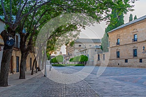 Vazquez de Molina square at Ubeda, Spain. photo