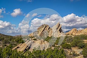 Vazquez Rocks Panorama photo