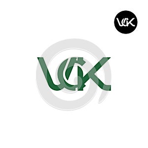 VCK Logo Letter Monogram Design