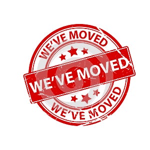 We`ve moved announcement