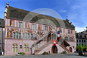 Vecchio municipio in mulhouse - Alsazia - Francia