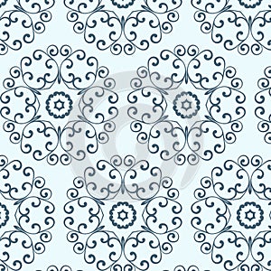 Vecnor vintage seamless pattern, wallpaper with