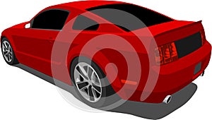 Vector 2008 Ford Mustang Gt