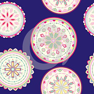 Vector abstact seamless pattern