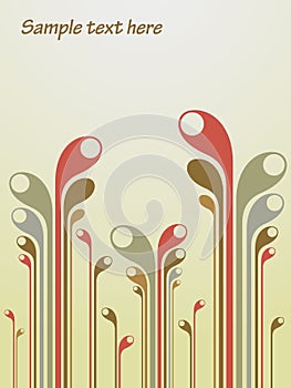 Vector abstract background