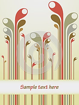 Vector abstract background