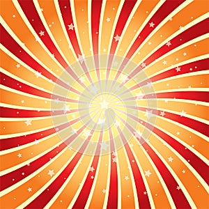 vector abstract background of star burst photo