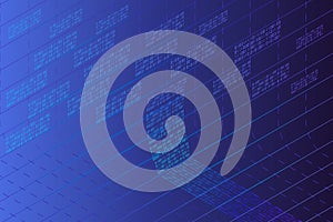 Vector abstract big data visualization.