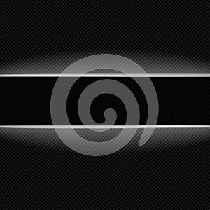 Vector : Abstract black stripes on gray background