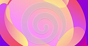 Slider template of fluid organic shapes. Liquid effect background