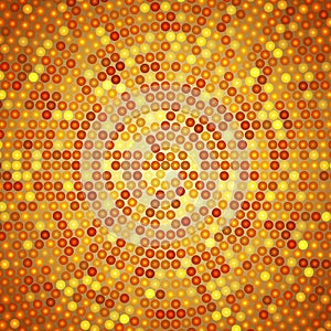 Vector abstract bright radial background