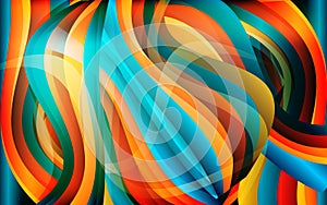 Vector abstract bright waved background, texture design