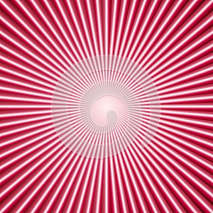 Vector abstract color background with radial lines