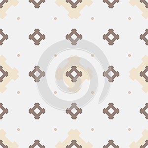 Vector Abstract Colored vector Ethnic geometric seamless pattern