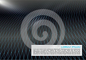 Vector abstract colorful background with strong light from left