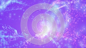 Vector abstract colorful big data point plot visualization. Futuristic infographics design. Visual information