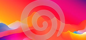 Vector abstract colorful flowing wave lines background. Design element for presentation. website template