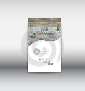 Vector abstract design web banner template. Web Design Elements - Header Design. Abstract geometric web banner template